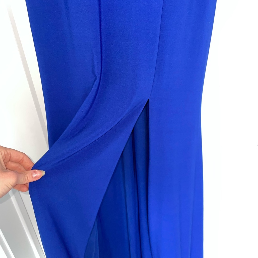 Blue Prom Dress Medium - Picture 3 of 7